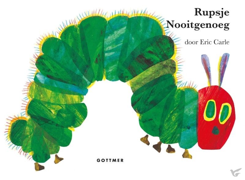 Productafbeelding: voorkant van Rupsje nooitgenoeg kartonboek