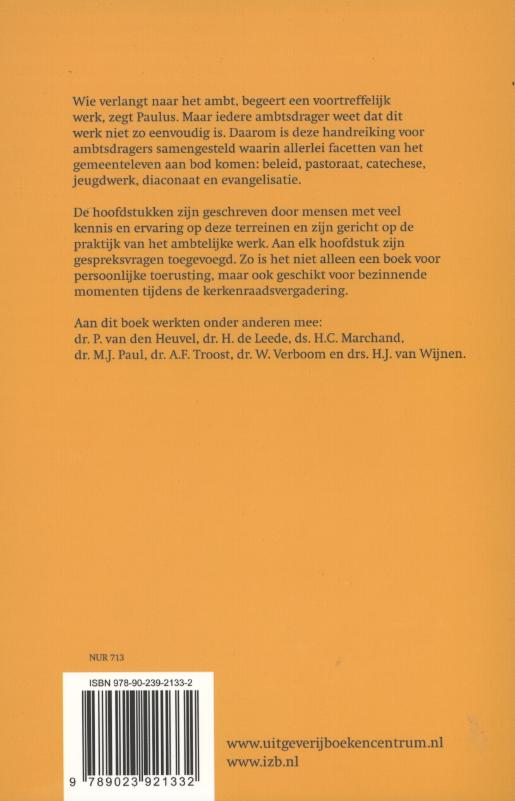 Productafbeelding: achterkant van Een voortreffelijk werk