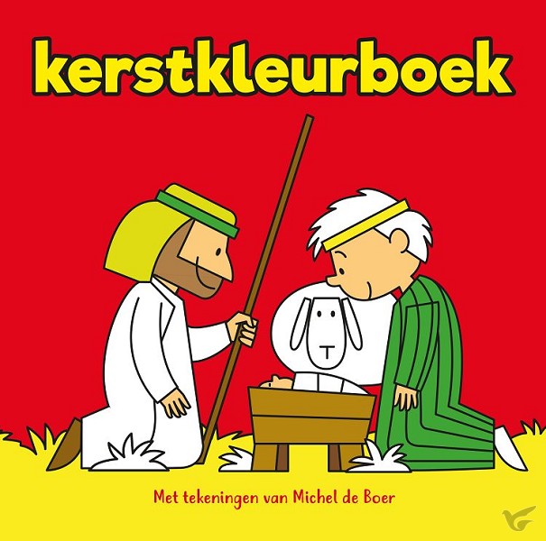 Productafbeelding: voorkant van Kerstkleurboek