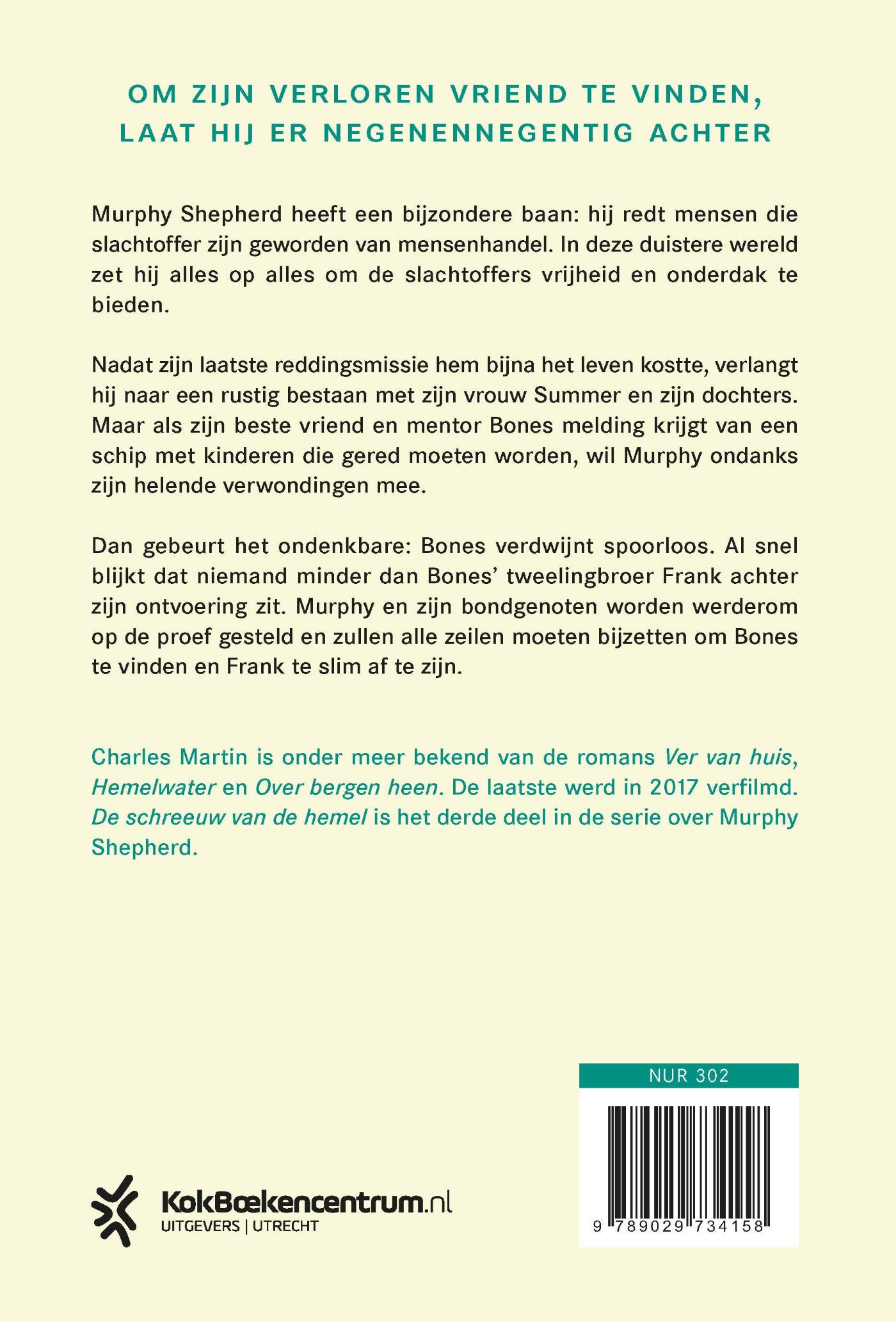 Productafbeelding: achterkant van De schreeuw van de hemel