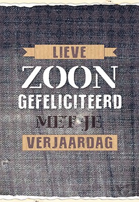 Productafbeelding: voorkant van Wenskaart love joy peace