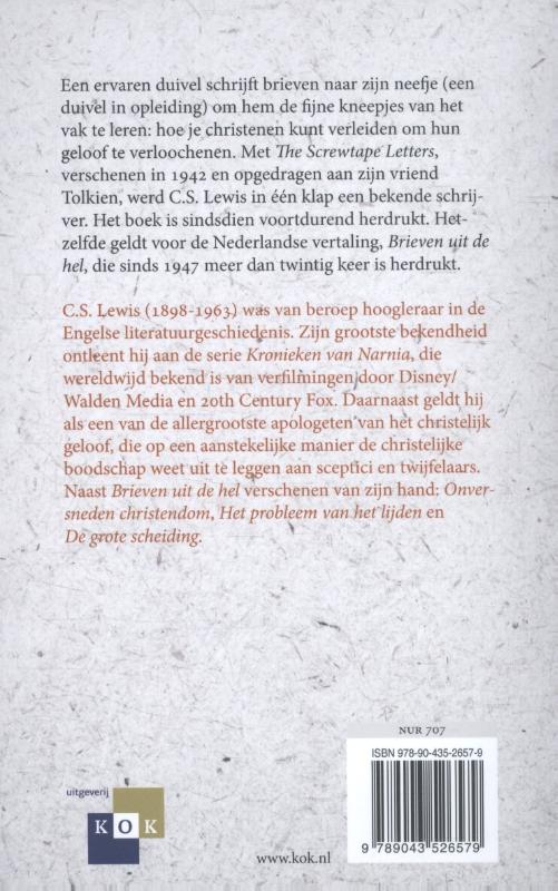 Productafbeelding: achterkant van Brieven uit de hel