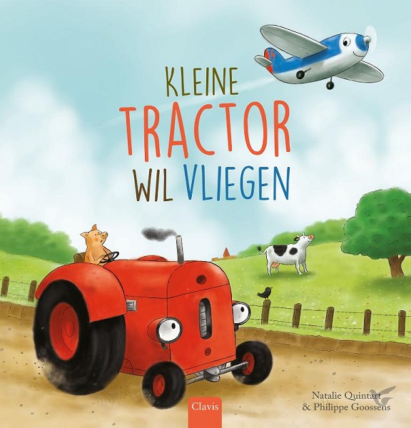 Productafbeelding: voorkant van Kleine tractor wil vliegen
