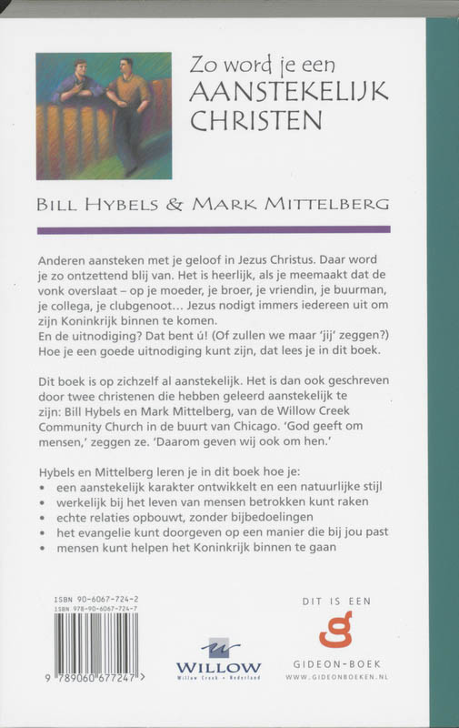 Productafbeelding: achterkant van Zo word je een aanstekelijk christen
