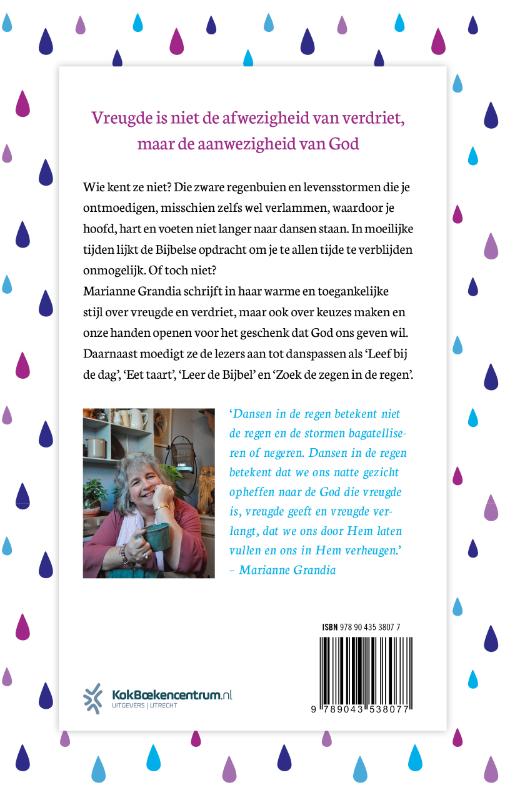 Productafbeelding: achterkant van Dansen in de regen