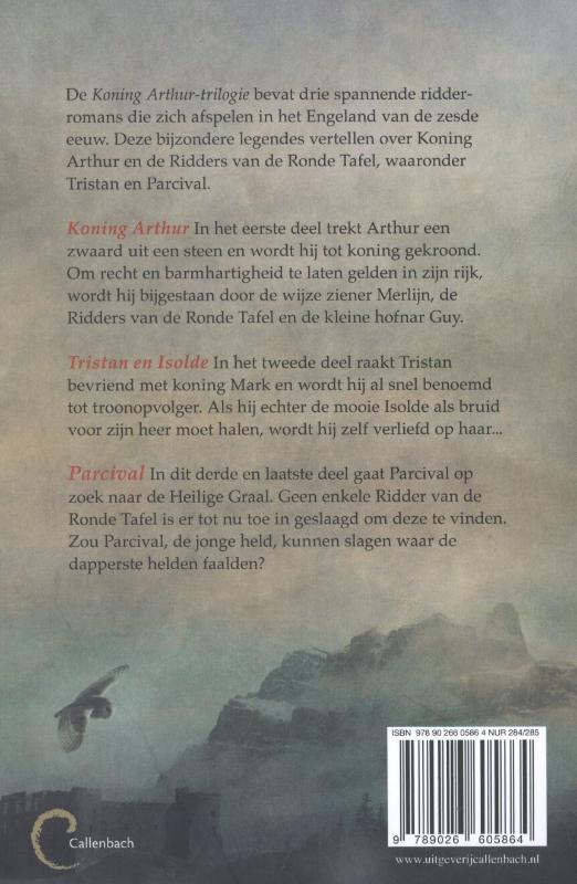 Productafbeelding: achterkant van Koning Arthur trilogie