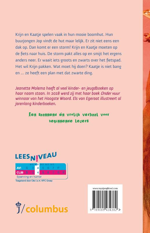 Productafbeelding: achterkant van Krijn en Kaatje en het dak van de boomhut