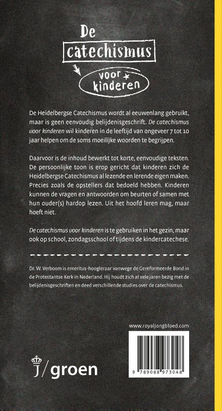 Productafbeelding: achterkant van De catechismus voor kinderen