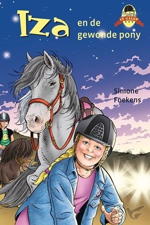 Productafbeelding: voorkant van Iza en de gewonde pony