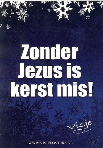 Productafbeelding: voorkant van Kaart visje kerst kleur zonder Jezus mis