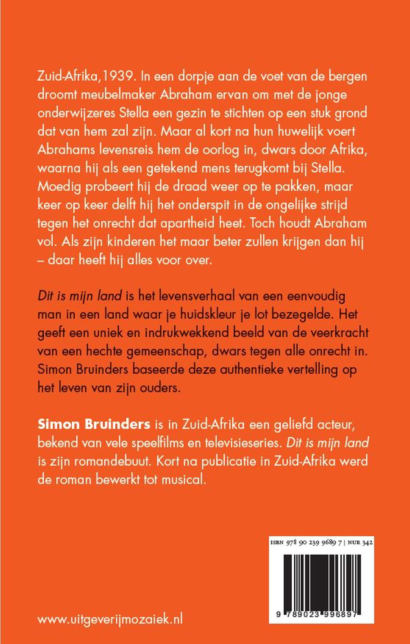 Productafbeelding: achterkant van Dit is mijn land