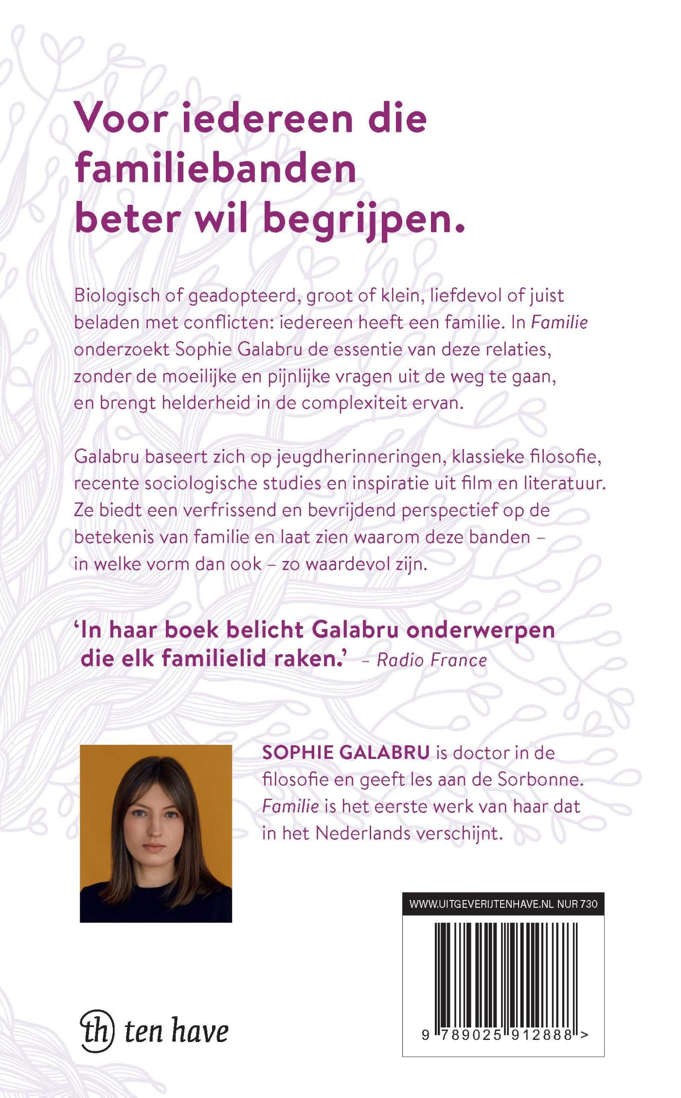 Productafbeelding: achterkant van Familie