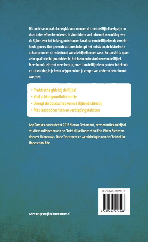 Productafbeelding: achterkant van De Bijbel voor iedereen