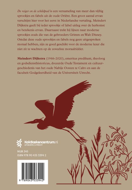 Productafbeelding: achterkant van De reiger en de schildpad