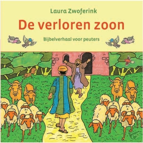 Productafbeelding: voorkant van Verloren zoon kartonboekje