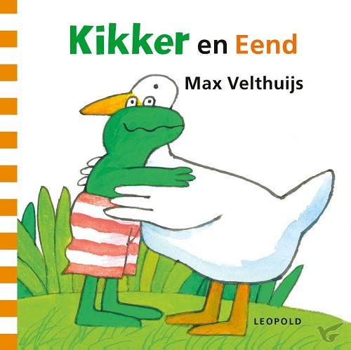 Productafbeelding: voorkant van Kikker en Eend kartonboek