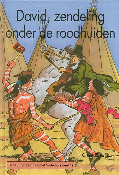 Productafbeelding: voorkant van David zendeling onder de roodhuiden