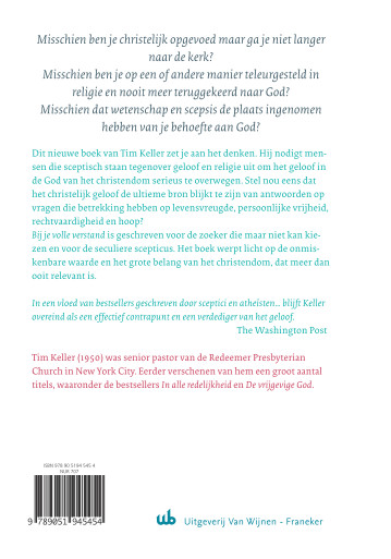 Productafbeelding: achterkant van Bij je volle verstand