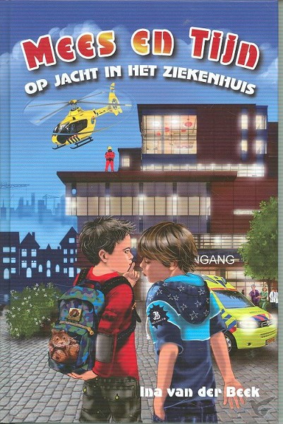 Productafbeelding: voorkant van Mees en tijn op jacht in het ziekenhuis