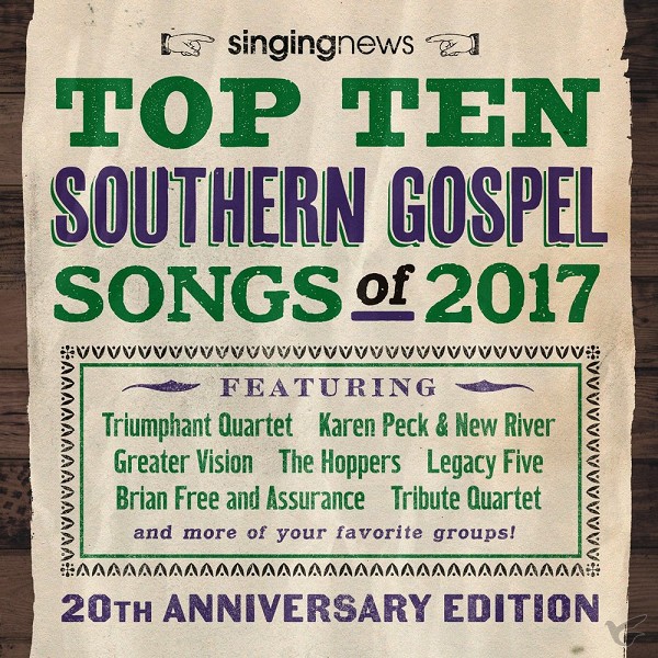 Productafbeelding: voorkant van Singing News Top 10 Songs 2017