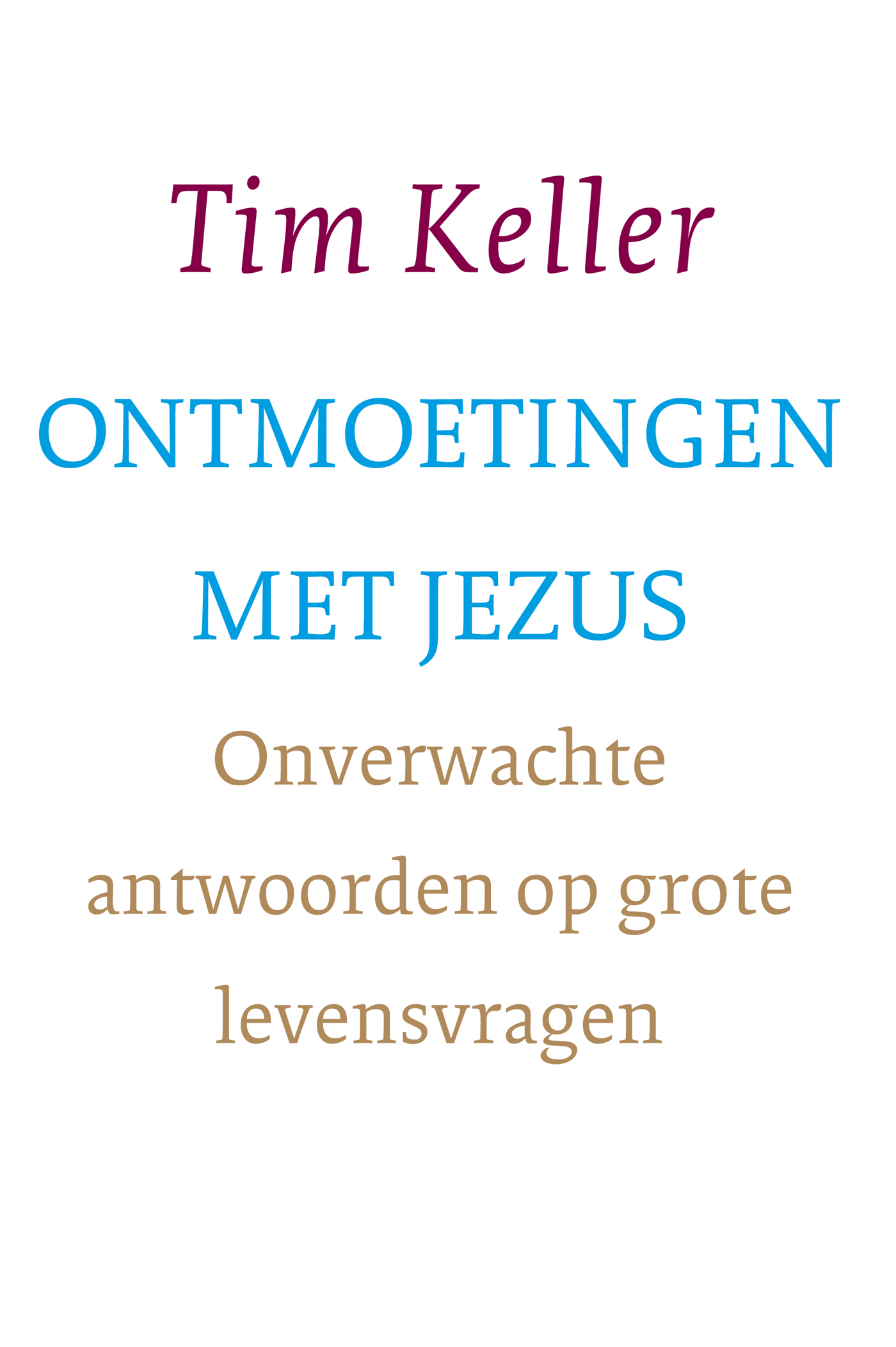 Productafbeelding: voorkant van Ontmoetingen met Jezus