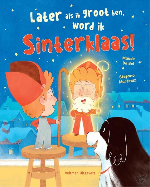 Productafbeelding: voorkant van Later als ik groot ben, word ik sinterkl