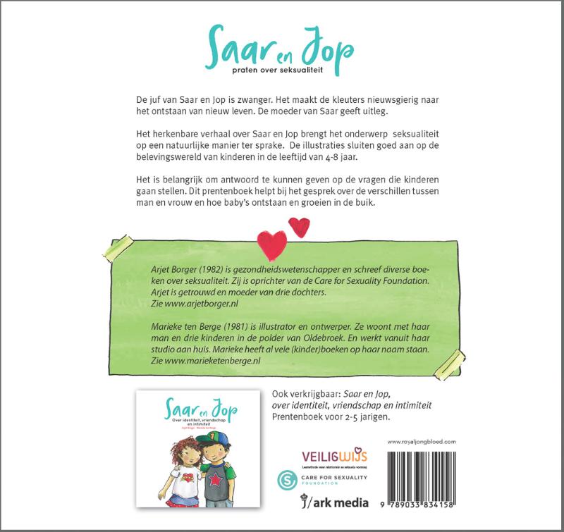 Productafbeelding: achterkant van Saar en Jop praten over seksualiteit