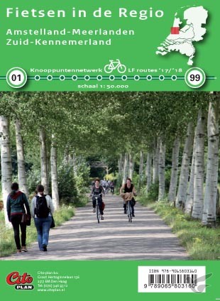 Productafbeelding: voorkant van Fietsen in de regio Amstelland-Meerlande