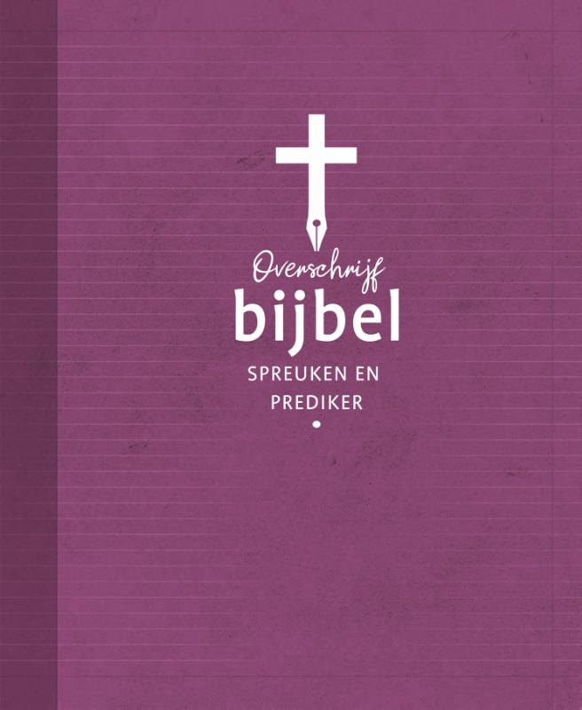 Productafbeelding: voorkant van Overschrijfbijbel spreuken en prediker