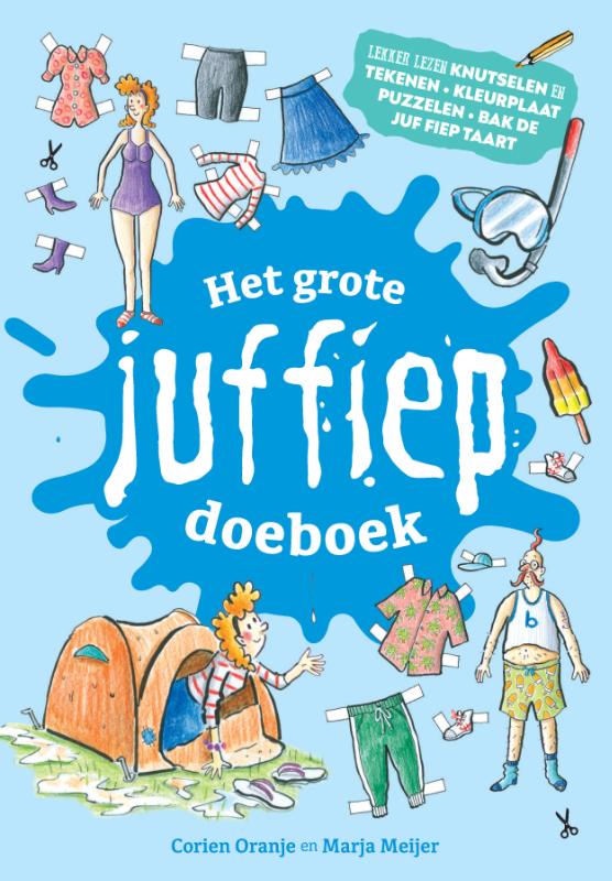 Productafbeelding: voorkant van Het grote juf Fiep doeboek