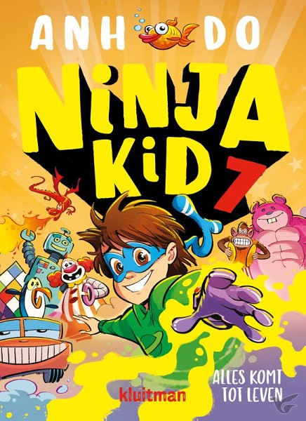 Productafbeelding: voorkant van Ninja kid 7 alles komt tot leven
