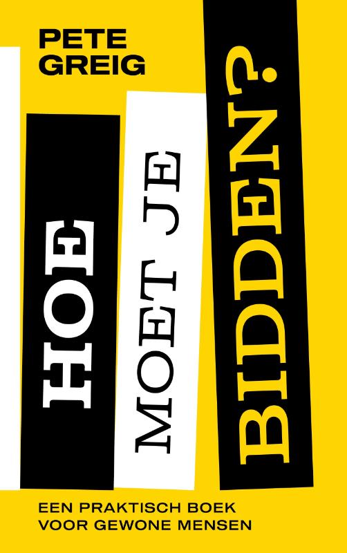 Productafbeelding: voorkant van Hoe moet je bidden?