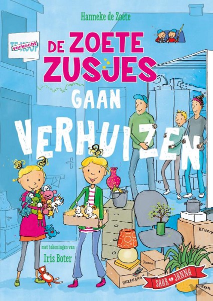 Productafbeelding: voorkant van Zoete zusjes gaan verhuizen