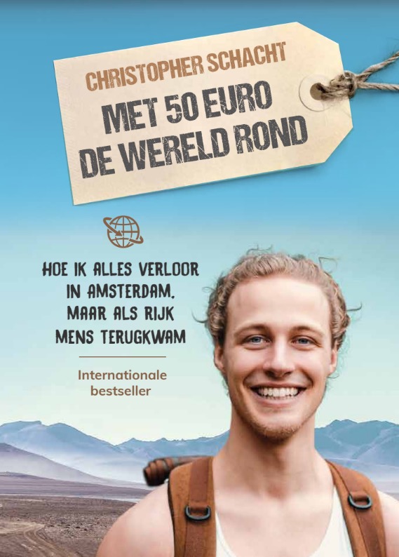 Productafbeelding: voorkant van Met 50 euro de wereld rond