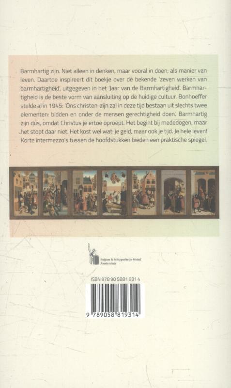 Productafbeelding: achterkant van Barmhartig leven