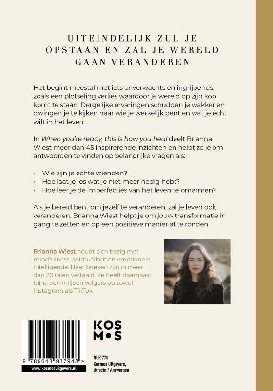 Productafbeelding: achterkant van When You're Ready, This Is How You Heal - Nederlandse editie