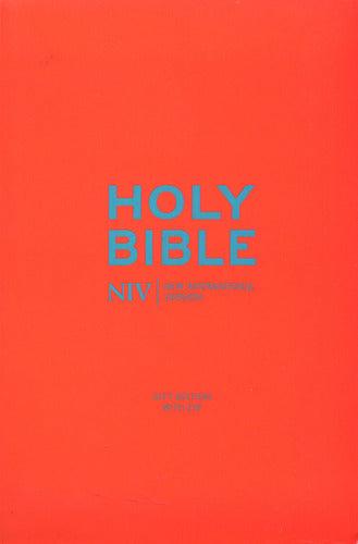 Productafbeelding: voorkant van Pocket Bible with Zip - blue