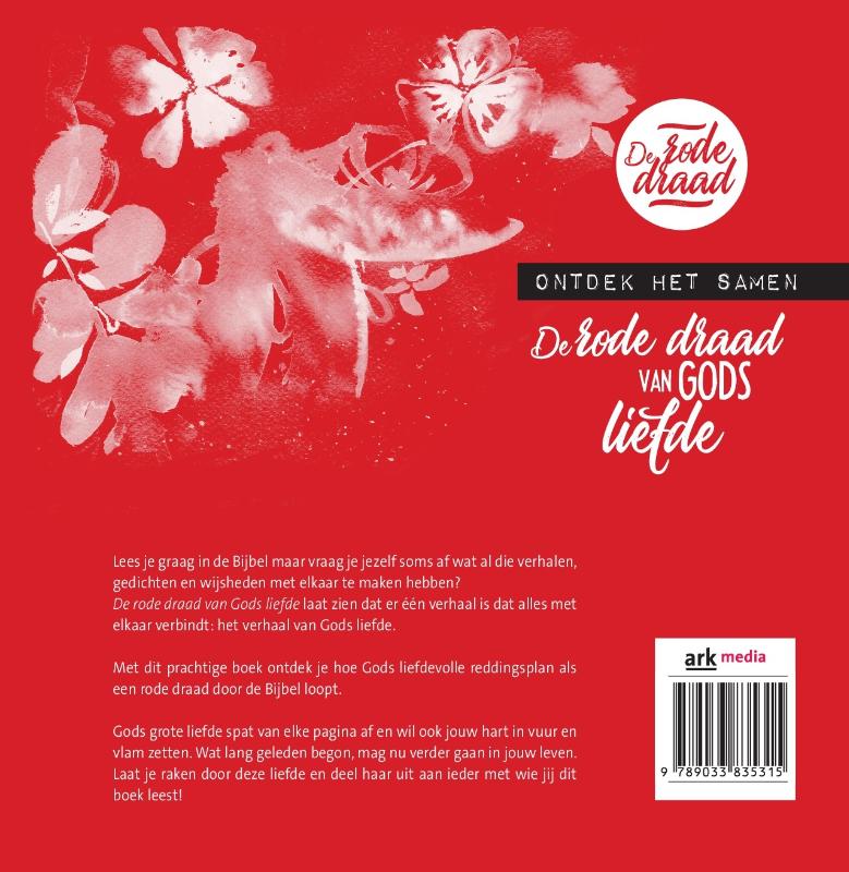 Productafbeelding: achterkant van De rode draad van Gods liefde