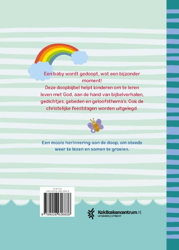 Productafbeelding: achterkant van Mijn doopbijbel
