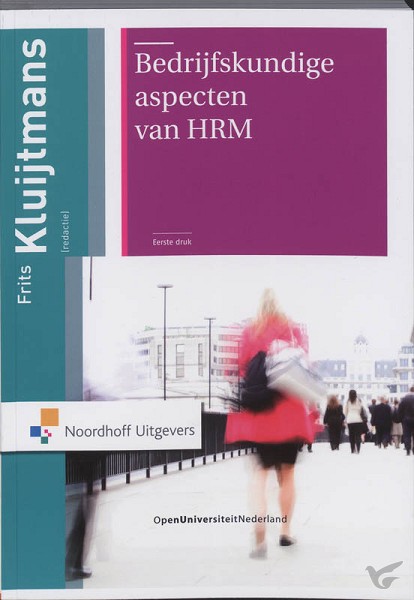Productafbeelding: voorkant van Bedrijfskundige aspecten van hrm