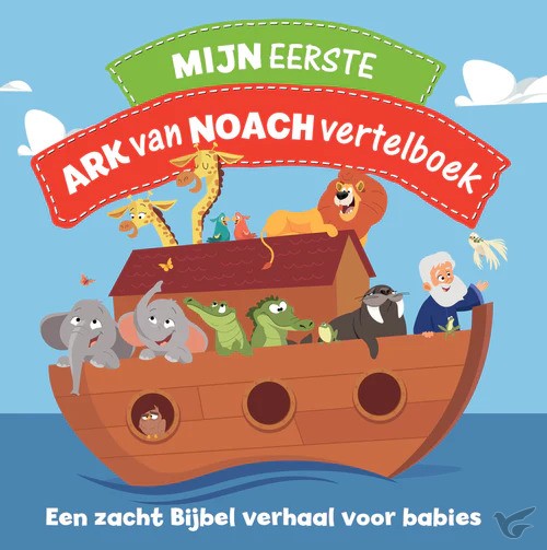 Productafbeelding: voorkant van Mijn eerste ark van Noach vertelboekje
