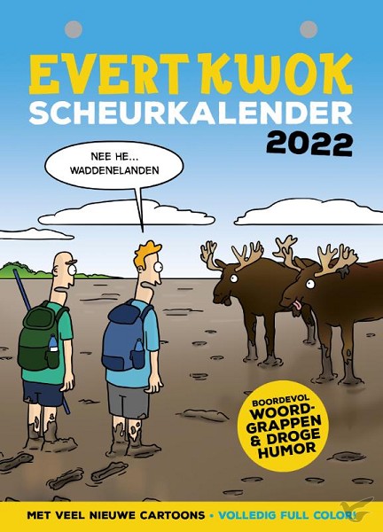 Productafbeelding: voorkant van Evert kwok scheurkalender 2022