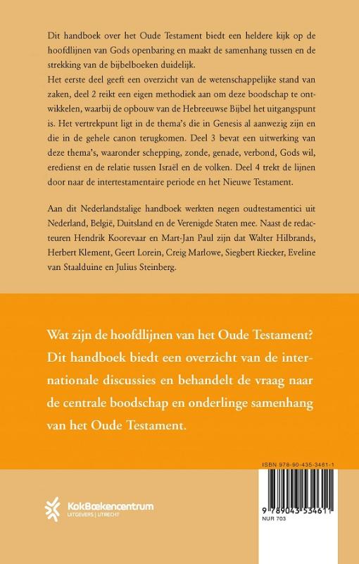 Productafbeelding: achterkant van Theologie van het Oude Testament