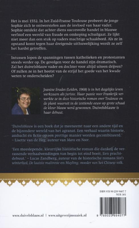 Productafbeelding: achterkant van Duivelsblauw