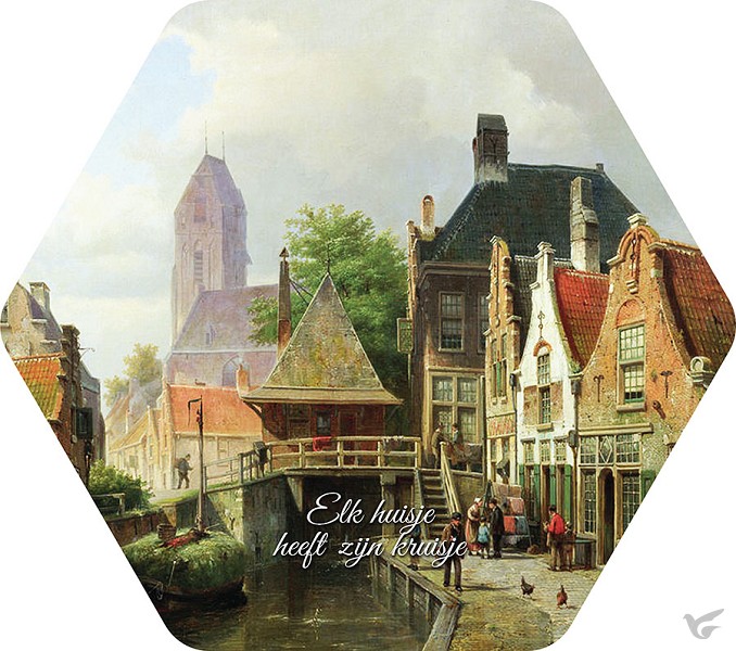 Productafbeelding: voorkant van Elk huisje heeft zijn kruisje