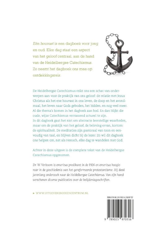 Productafbeelding: achterkant van Eén houvast