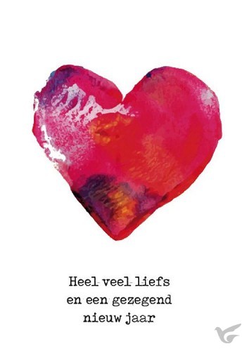 Productafbeelding: voorkant van Heel veel liefs - hart