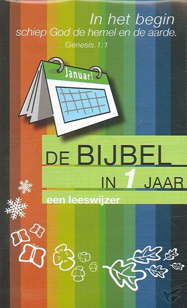 Productafbeelding: voorkant van Traktaat bijbel in 1 jaar  s25