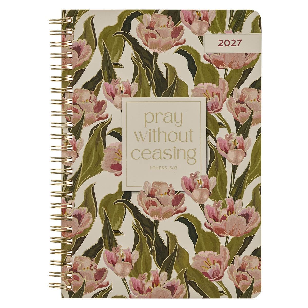 Productafbeelding: voorkant van Pray Without Ceasing 1 Thess. 5:16 2027 Weekly Planner