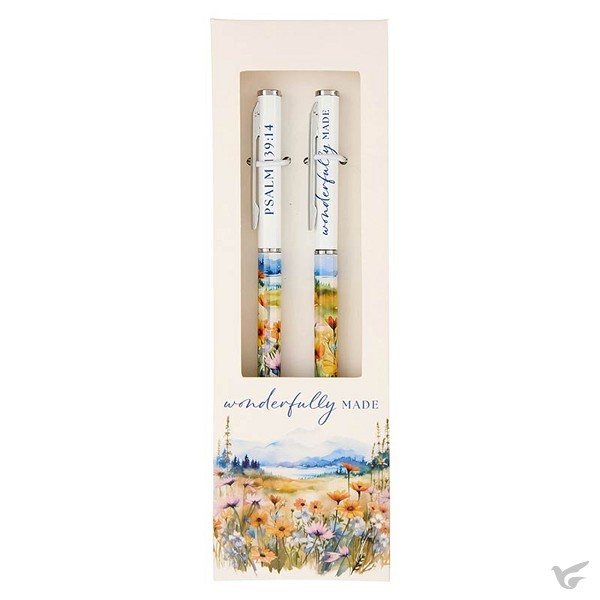 Productafbeelding: voorkant van Pen set Wonderfully Made